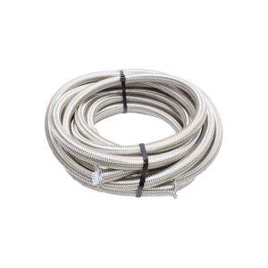 Snow Performance -6AN Braided Stainless PTFE Hose - 15ft