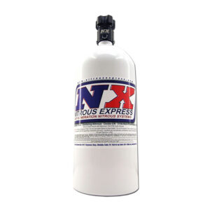 NITROUS EXPRESS 10 LB Bottle with Lightning 500 Valve & 4AN Nipple