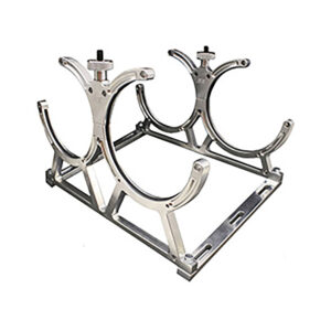NITROUS EXPRESS Billet Bracket For Dual 10 Or 15lb N2O Bottle. Includes Floor Mounts