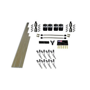 NITROUS EXPRESS 8-Cyl SSV Nozzle Intake Plumbing Kit (Incl. All Necessary Hardware)
