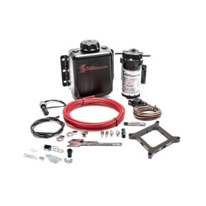 SNOW PERFORMANCE Stage 1 Water Meth Kit, V8 Petrol NA Engines, 4150 Flange, Red Lines