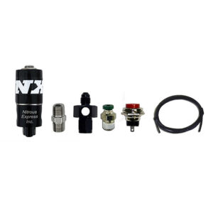 NITROUS EXPRESS Nitrous Purge Valve With Poly Line (4AN)