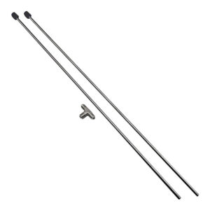 NITROUS EXPRESS -3AN Dual Vent Purge Line Kit with 1/8" Stainless Hard Line