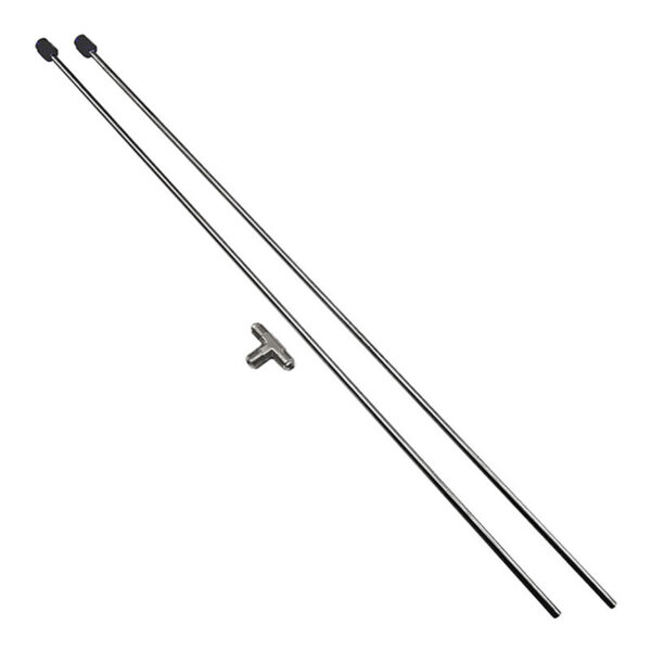 NITROUS EXPRESS -3AN Dual Vent Purge Line Kit with 1/8" Stainless Hard Line