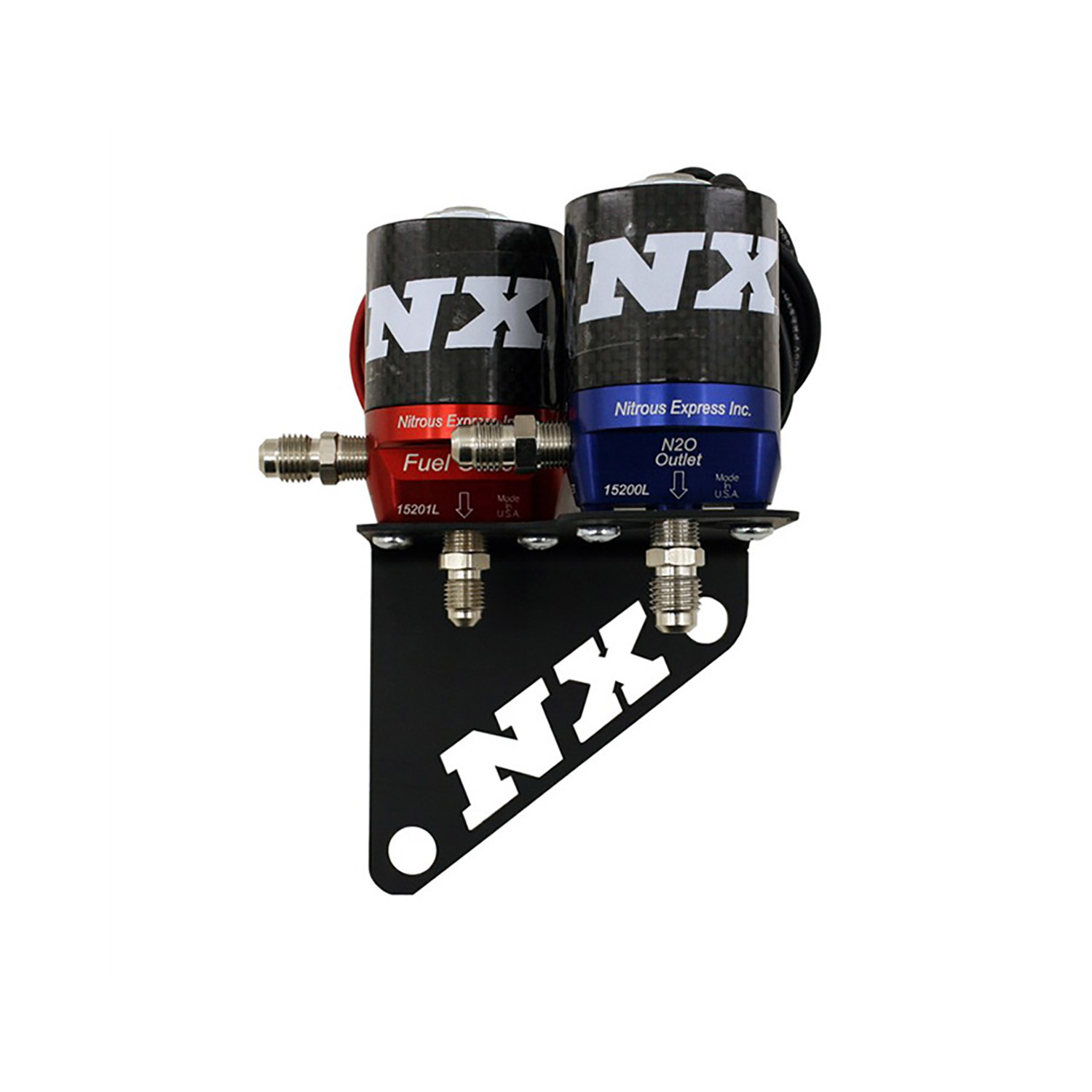NITROUS EXPRESS Ls Solenoid Bracket (Passenger Side Head)