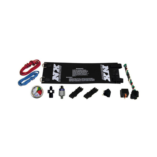 NITROUS EXPRESS Heavy Duty Fully Automatic Bottle Heater (6AN) W/ Nitrous Gauge
