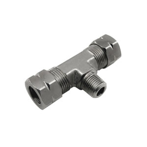 NITROUS EXPRESS 3/8 Compression  X 1/8 Male NPT Branch T