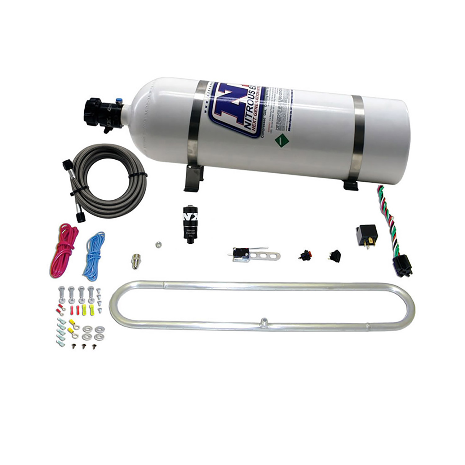 NITROUS EXPRESS N-Tercooler System With 15lb Bottle