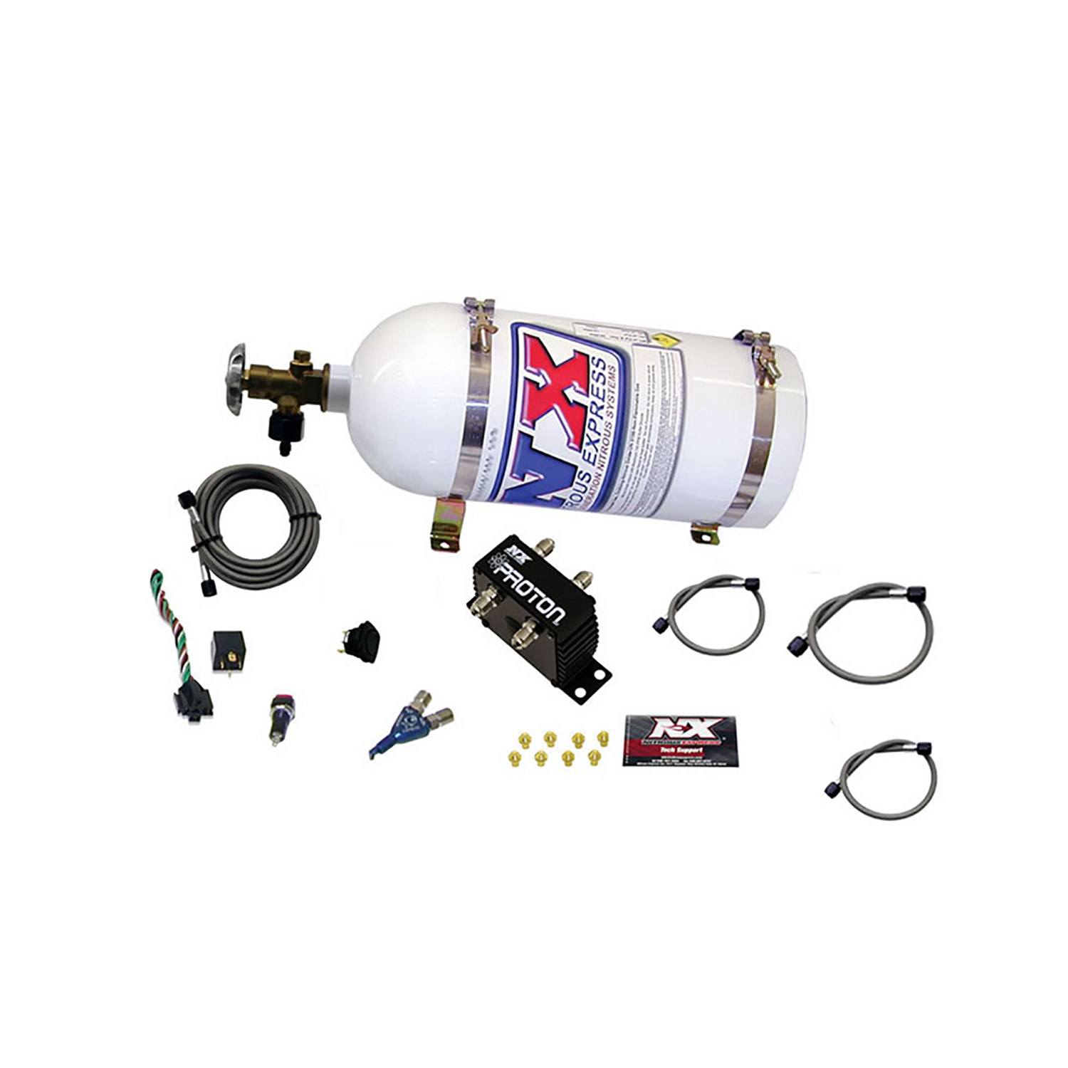 NITROUS EXPRESS Proton Series Nitrous System W/ 15lb Bottle