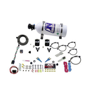 NITROUS EXPRESS Nissan / Infinity Dual Nozzle (35-150HP) W/ 5lb Bottle Bottle
