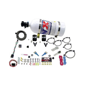 NITROUS EXPRESS Nissan / Infinity Dual Nozzle (35-150HP) W/ 15lb Bottle