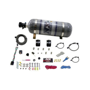 NITROUS EXPRESS Universal Single Nozzle System For EFI With Composite Bottle