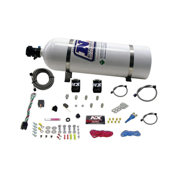 NITROUS EXPRESS Universal System For EFI (All Single Nozzle Application) With 15lb Bottle