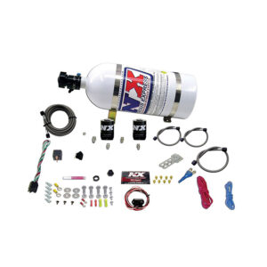 NITROUS EXPRESS Universal Fly By Wire Single Nozzle System, 5lb Bottle Includes TPS Switch