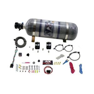 NITROUS EXPRESS Universal Fly By Wire Single Nozzle System, 12lb Composite Includes TPS Switch