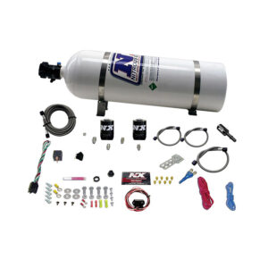 NITROUS EXPRESS 5.0 Coyote Single Nozzle System (35-150HP) W/ 15lb Bottle