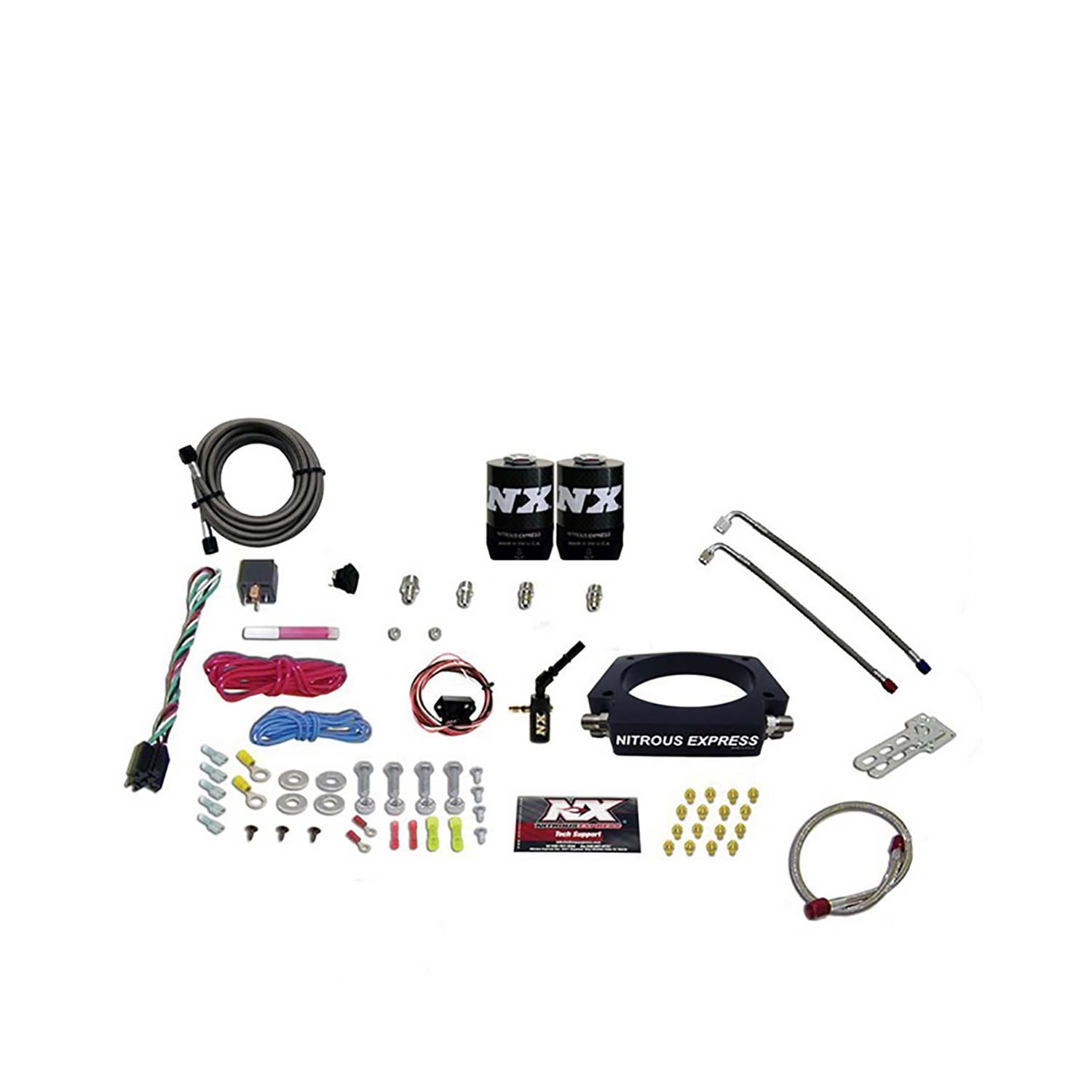 NITROUS EXPRESS 2014-Newer GM 6.2L Truck Nitrous Plate System (35-300HP) Without Bottle