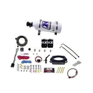 NITROUS EXPRESS 2014-Newer GM 6.2L Truck Nitrous Plate System (35-300HP) W/ 5lb Bottle