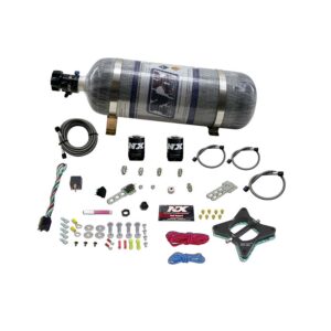 NITROUS EXPRESS 4.6L 2 Valve Plate System With Composite Bottle