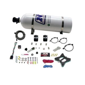 NITROUS EXPRESS 4.6L 2 Valve Plate System With 15lb Bottle