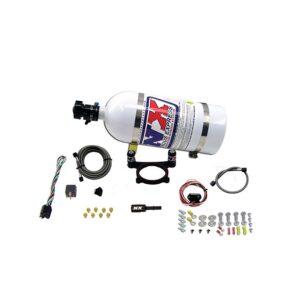 NITROUS EXPRESS 5.0L Coyote And 7.3L Godzilla Plate System (50-200HP) With 10lb Bottle