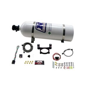NITROUS EXPRESS 5.0L Coyote And 7.3L Godzilla Plate System(50-200HP) With 15lb Bottle