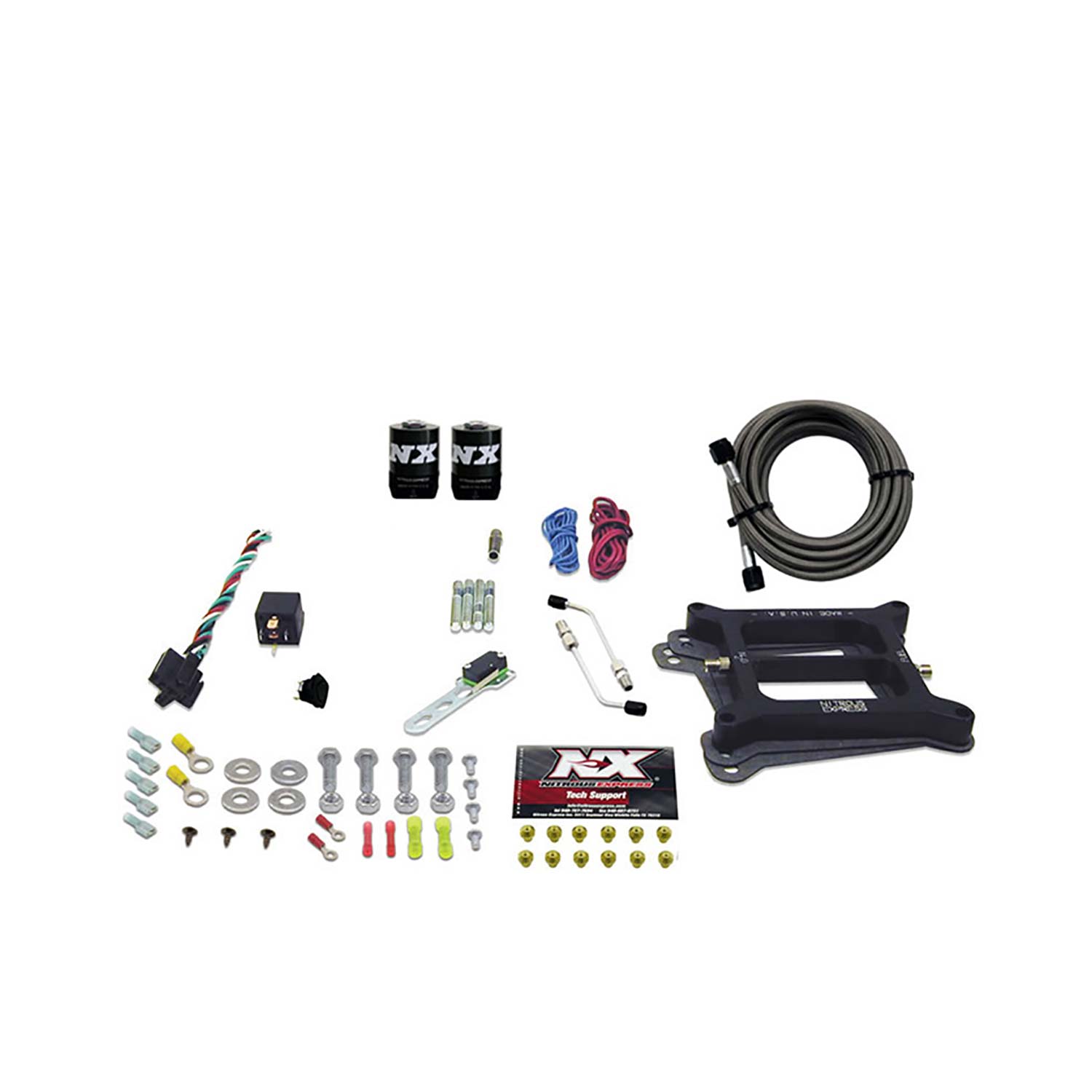 NITROUS EXPRESS 4150 4-Bbl/Alcohol (50-100-150-200-250-300HP) Less Bottle