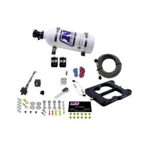 NITROUS EXPRESS Q-Jet/Holley Spread Bore (50-100-150-200-250-300HP) With 5lb Bottle