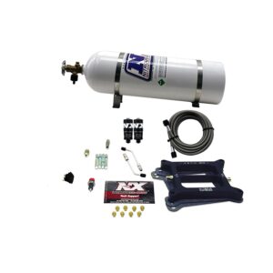 NITROUS EXPRESS 4150 Hitman 4-Bbl (100-150-200HP) With 15lb Bottle