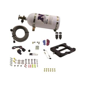 NITROUS EXPRESS Q-Jet/Holley Spread Bore Hitman (100-150-200HP) With 10lb Bottle