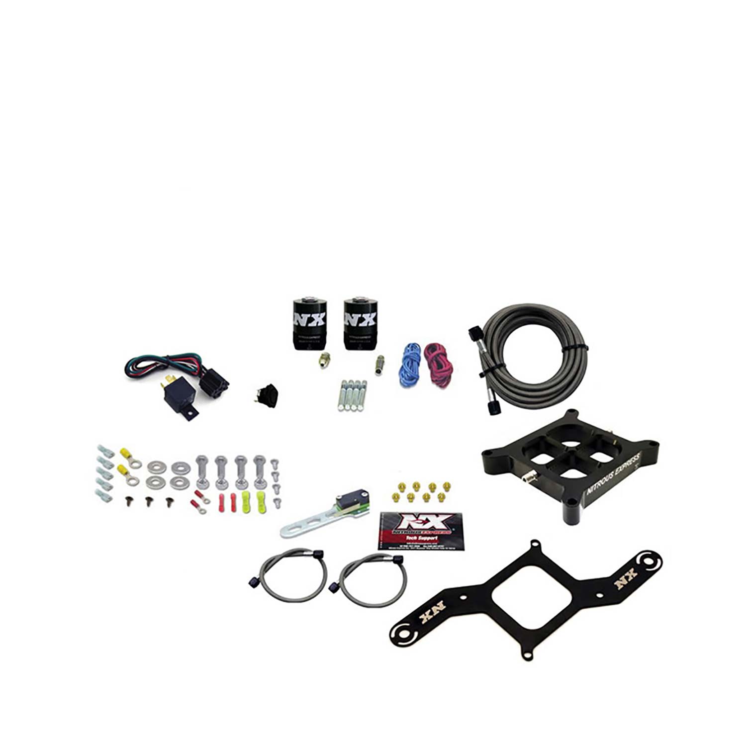 NITROUS EXPRESS Billet Crossbar Plate System (Pro Power), 4150, NO Bottle
