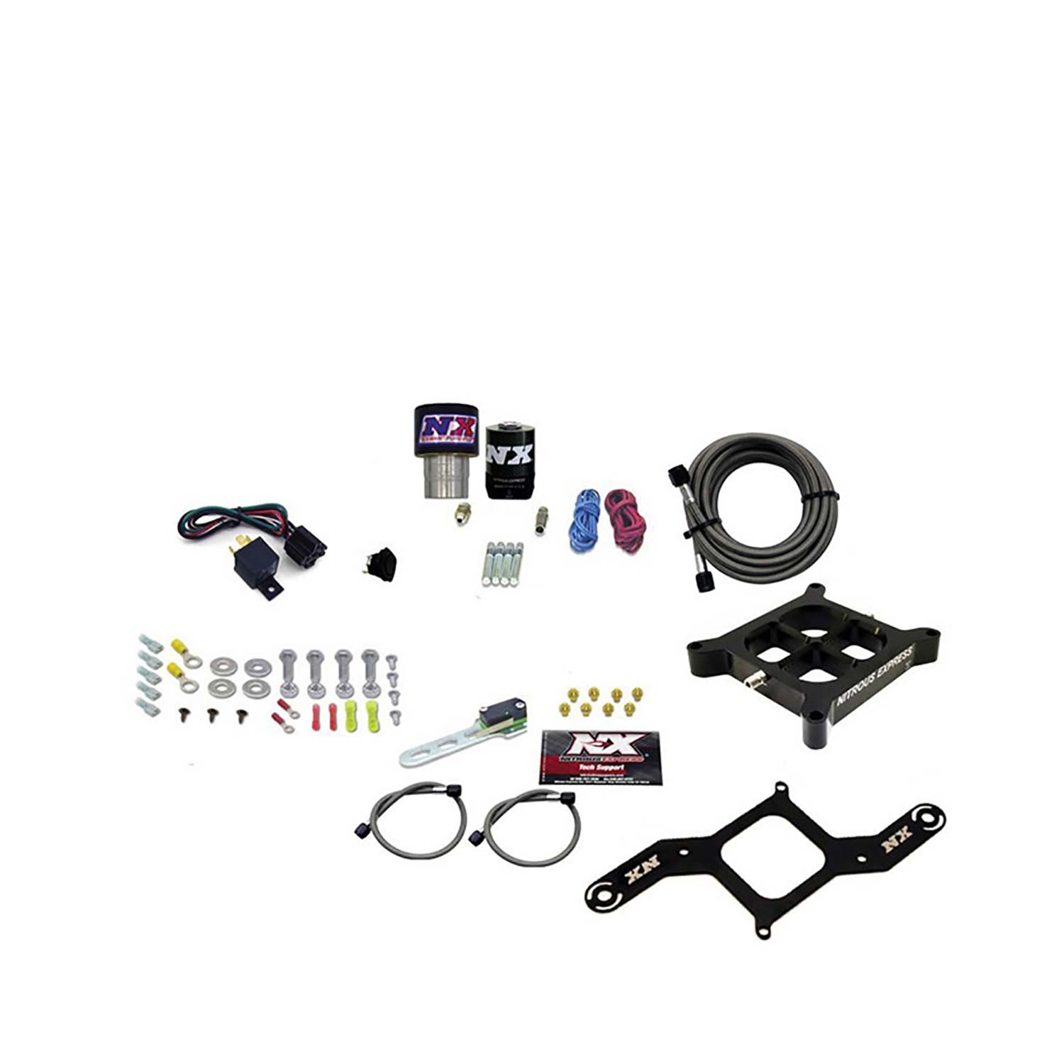 NITROUS EXPRESS Single Entry Crossbar Rnc .178 250-650HP (4150 Flange) W/ No Bottle