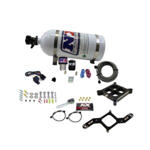 NITROUS EXPRESS Single Entry Crossbar Rnc .178 250-650HP (4150 Flange) W/10lb Bottle