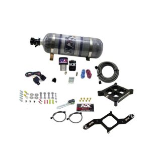 NITROUS EXPRESS Single Entry Crossbar Rnc .178 250-650HP (4150 Flange) W/12lb Composite Bottle