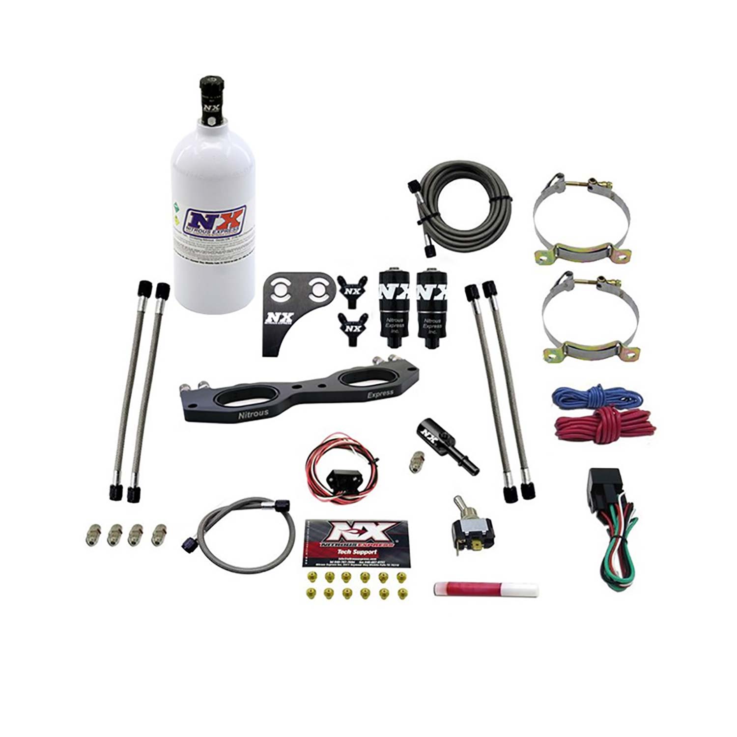 NITROUS EXPRESS 900Cc Rzr Plate System With 2.5lb Bottle