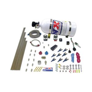 NITROUS EXPRESS V8AN Petrol/Gasoline EFI (100-150-200-300-400-500HP) With Composite Bottle