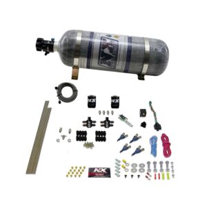 NITROUS EXPRESS 4Cyl Petrol/Gasoline EFI (50-250HP) With Composite Bottle