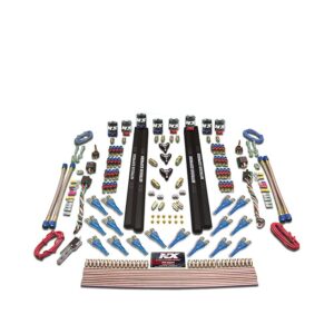 NITROUS EXPRESS Shark Dual Stg /Gas 16 Nzls (200-1200HP) 8 Solenoids Less Bottle