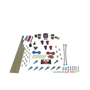 NITROUS EXPRESS Shark Dual Stg/Gas/Rails 16 Nzls (200-1200HP) Less Bottle