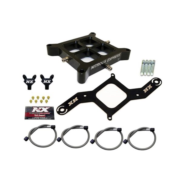 NITROUS EXPRESS NOS Injector Plate - 4150 Crossbar Plate Conversion Stage 6