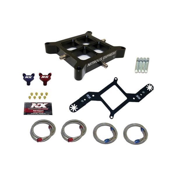 NITROUS EXPRESS NOS Injector Plate - 4150 Crossbar Plate Conversion Pro Power