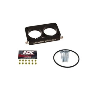 NITROUS EXPRESS NOS Injector Plate - Efi Plate Conversion, 4 Valve Ford Stock Throttle Body