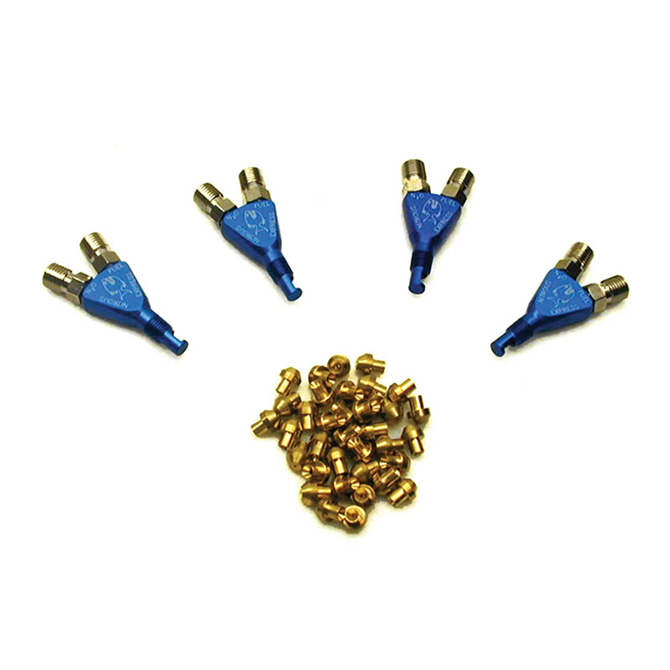 NITROUS EXPRESS Piranha Nozzles 4 Cyl (Includes All HP Settings)