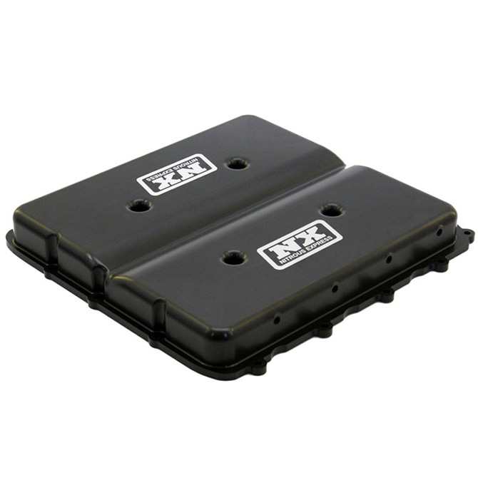 NITROUS EXPRESS Billet Supercharger Lid Only for LT4 Applications(Black)