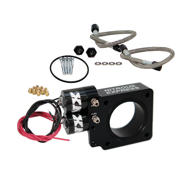 NITROUS EXPRESS EFI Plate Conversion, 5.0L Foxbody Plate