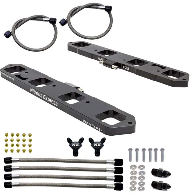 NITROUS EXPRESS Direct Port Plate Conversion For 5.7,6.1 and 6.4 Hemi