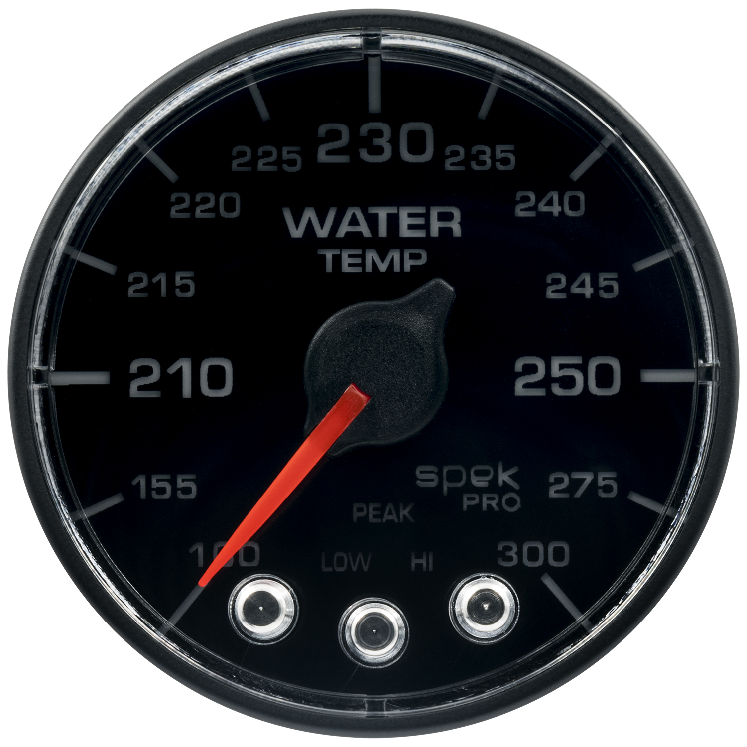 AUTOMETER 2-1/16" Water Temp, 100- 300`F, BFB, ECU, Spek Nl - Image 2