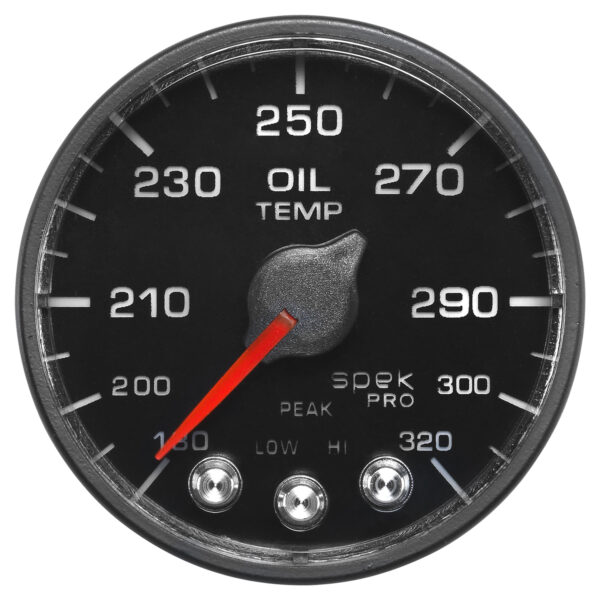 AUTOMETER 2-1/16" Oil Temp, 180- 320`F, BFB, ECU, Spek Nl - Image 2