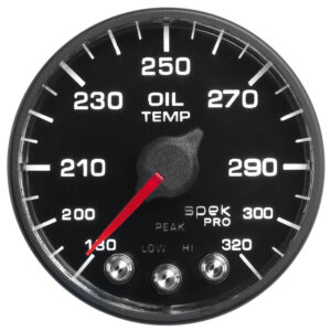 AUTOMETER 2-1/16" Oil Temp, 180- 320`F, BFB, ECU, Spek Nl