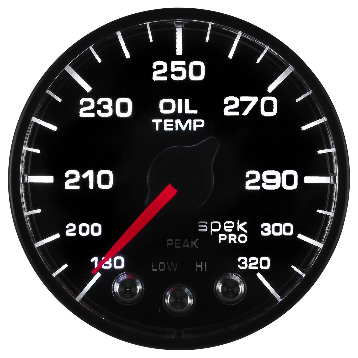 AUTOMETER 2-1/16" Oil Temp, 180- 320`F, BFB, ECU, Spek Nl - Image 5